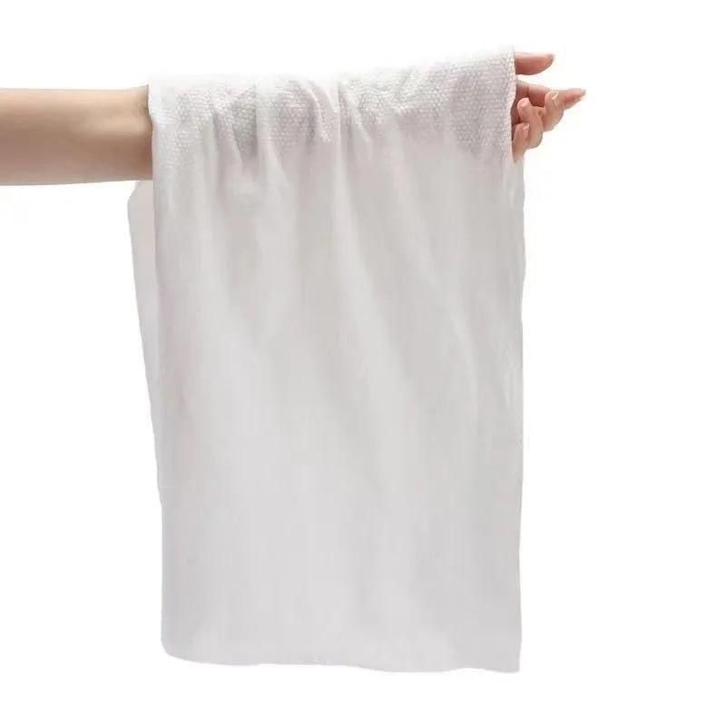 Compressed Bath Towel Tablets | Expandable Disposable Portable Soft Cotton Bath Towel for Camping Traveling, Hiking