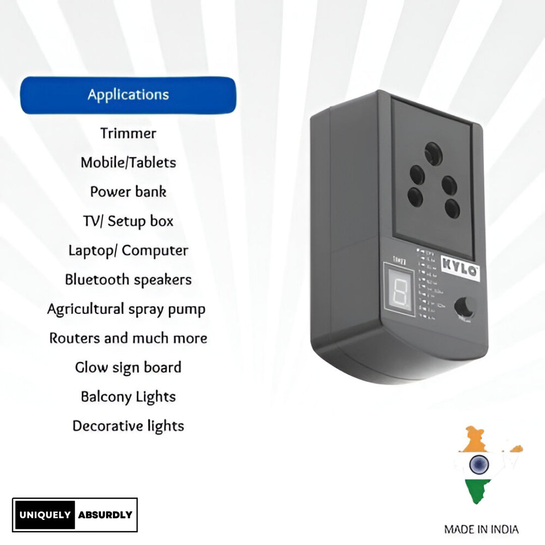 Automatic Cut Off Timer Switch Plug