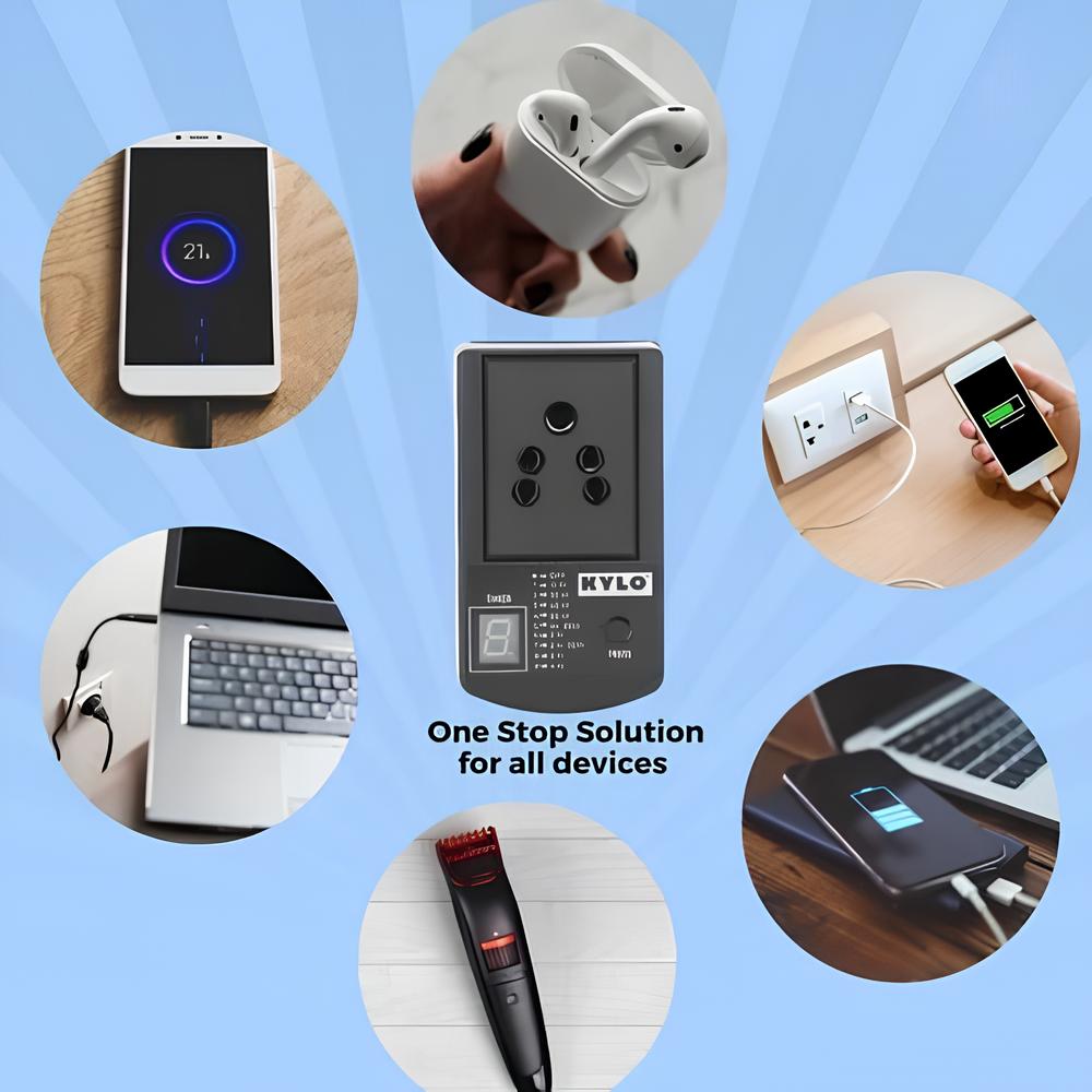 Automatic Cut Off Timer Switch Plug