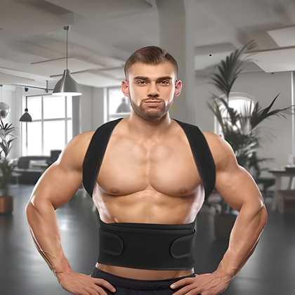 Adjustable Back Posture Corrector | Slouching Relieve Pain Belt Women & Men