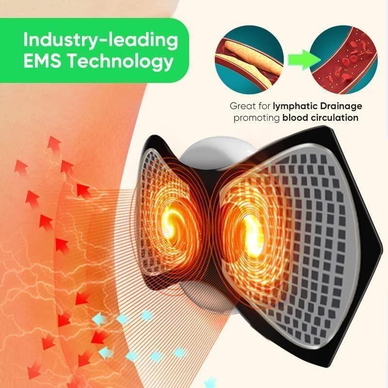 Mini Massager with 8 Modes and 19 Strength Levels | Rechargeable Electric Massager