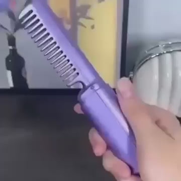 Rechargeable Hot Comb Hair Straightener