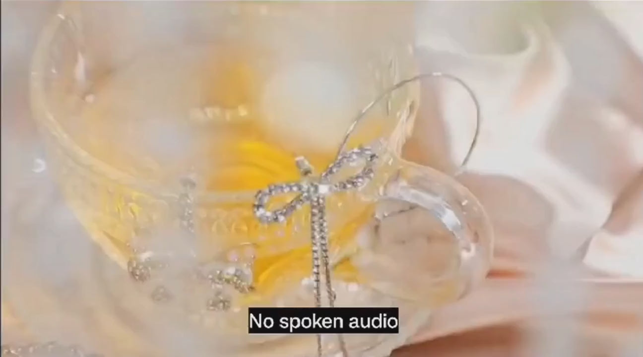 video showcasing the product earlobe support patch